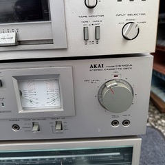 古いオーディオの画像