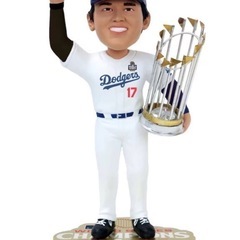 若者の大愛商品 大谷翔平ワールドシリーズ優勝記念foco (ぶにゅ ボブルヘッド ベース