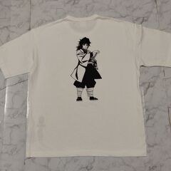 【未使用】 新品 GU 鬼滅の刃 コラボ ビッグTシャツ 富岡義...