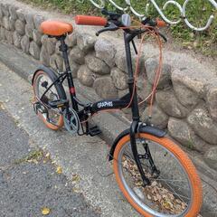 graphis 折りたたみ自転車　20インチ 実動