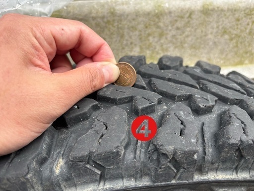 YOKOHAMA GEOLANDAR MT G003 中古２１年製造