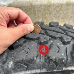 YOKOHAMA GEOLANDAR MT G003 中古２１年製造の画像