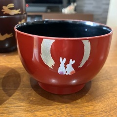 うさぎ吸い物椀の画像