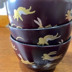 うさぎ吸い物椀の画像