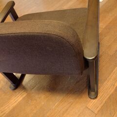少し高さのある座椅子　キャンバス地　取りに来てくれる方の画像