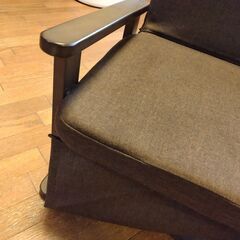 少し高さのある座椅子　キャンバス地　取りに来てくれる方の画像