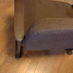 少し高さのある座椅子　キャンバス地　取りに来てくれる方の画像