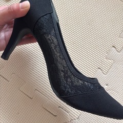 ☆値下げ☆レースパンプス、Sサイズ。4月いっぱいの出品！の画像