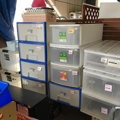 ※プラケース入荷しました※  プラケース　衣装ケース　中古品　在...