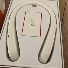 扇風機　ネックファンの画像