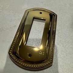スイッチカバー　真鍮の画像