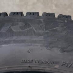 2018年製 VRX2 225/55R17 ﾌﾞﾘﾁﾞｽﾄﾝ ｽﾀｯﾄﾞﾚｽﾀｲﾔ①の画像