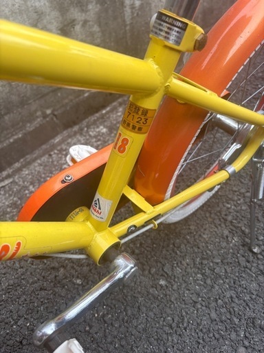 自転車　子ども　18インチ　