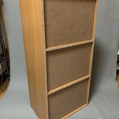 三段ボックス収納の画像