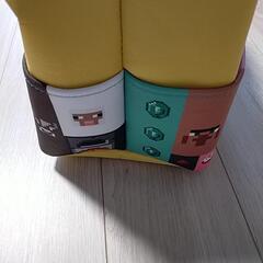マインクラフト　大きなポケット付きバスケットの画像
