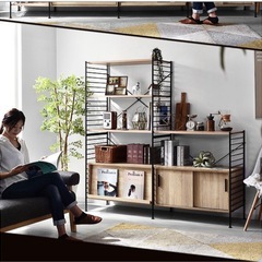 【受渡済】ユニットシェルフ　キャビネット　  の画像