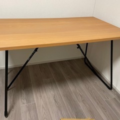 無印良品　木製折りたたみテーブル　幅120cm