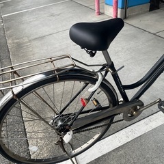【大人用】整備済中古自転車 シキシマ 27型LTD 黒色 <自転車のオオムラ 静岡店>の画像