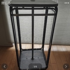 ハンガーラック　回転式の画像