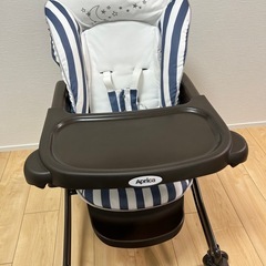 Aprica ユラリズムスマート ハイローチェア　ムーンストライプ