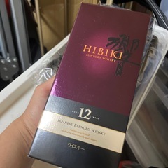 響　12年　空き瓶