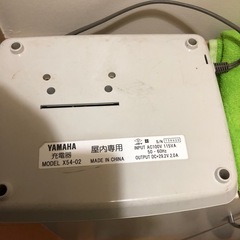 ヤマハパス用バッテリーと充電器
の画像