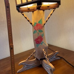 阿波踊り灯籠　木製細工物の画像