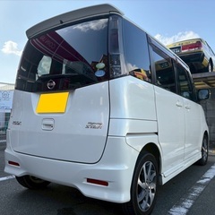 フォロワー割実施中‼️Bluetooth対応ナビ付き☆月々9千円〜分割払い可❗️ 車検付き！【名義変更代込み】大人気☆日産 ルークスハイウェイスター☆Bluetooth対応ナビ付き☆走行中DVD見れます☆ETC付き☆電動スライドドア☆ドラレコ付き☆スマートキー☆フルオートエアコン☆純正アルミ！事故修復歴無し☆そのまま乗って帰れます❗️の画像