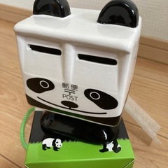 パンダポスト貯金箱の画像