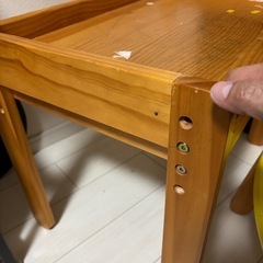 キッズデスク&チェアの画像