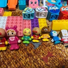 【譲り先決まりました】アンパンマンブロックセットの画像