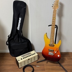 【美品】Ibanez AZ(シールド、スピーカー付き)   
