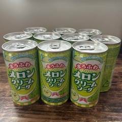 お話中　炭酸飲料　メロンクリームソーダ190ml缶　10本　コカ...