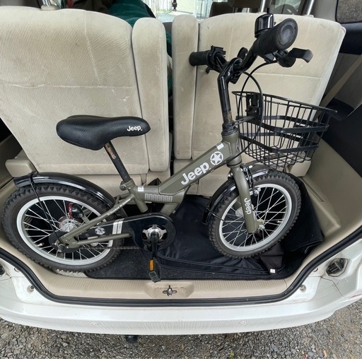 JEEP 子供用 自転車 16インチ 補助輪 引取限定】Jeep 子供用自転車