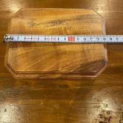 木製　花台 約20cm x 15cmの画像
