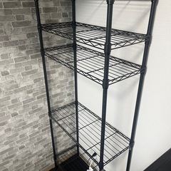 価格交渉は常識の範囲で　ニトリ　スチールラック　幅65cm 4段...