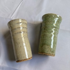 【新品】手作り風 湯呑みペアセット