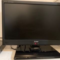 三菱　液晶テレビ 19V　省エネ　ネットワーク接続可　2017年製