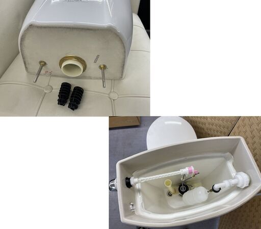 モデルハウス展示品 TOTO トイレ便器 CS370 タンク SS370BNKL #NW1