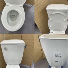 モデルハウス展示品 TOTO トイレ便器 CS370 タンク SS370BNKL #NW1 排水芯200mm 寒冷地/床排水仕様 便座 止水栓付き 札幌市手稲区の画像