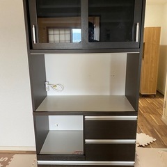 【決まりました
】食器棚　【最終値下げです　4/27まで】…