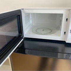 【ほぼ新品同様】2023年製タイマー付き！電子レンジの画像