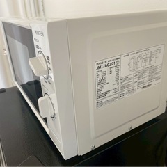 【ほぼ新品同様】2023年製タイマー付き！電子レンジの画像