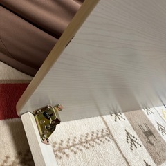 ニトリ　折りたたみローテーブルの画像