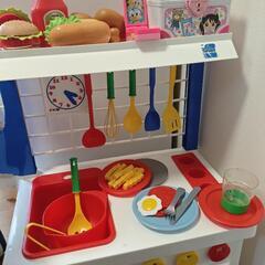 ボーネルンド　キッチン　おままごと　キッチンセットの画像