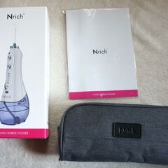 ☆Nrich エンリッチ 口腔洗浄器 ジェットウォッシャー◆簡単だから毎日で着る1分で口内洗浄の画像