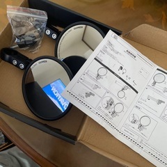 KEMI MOTO バイクミラー バーエンドミラー 新品の画像