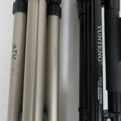 カメラ用品 三脚 3個セット YUNTENG VCT-5208RM 等の画像