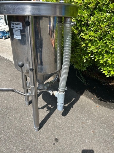 【中古】フジマック 業務用 洗米器 RICE WASHER FRW-15W（15kgタイプ）