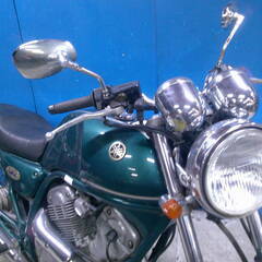 YAMAHA SRV250 緑 格安提供車 半額配送キャンペーン クランキング未確認 期間限定車体価格 現状渡し諸経費￥0- 横浜 P-Yardの画像